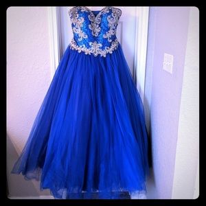 Strapless Floor Length Dress